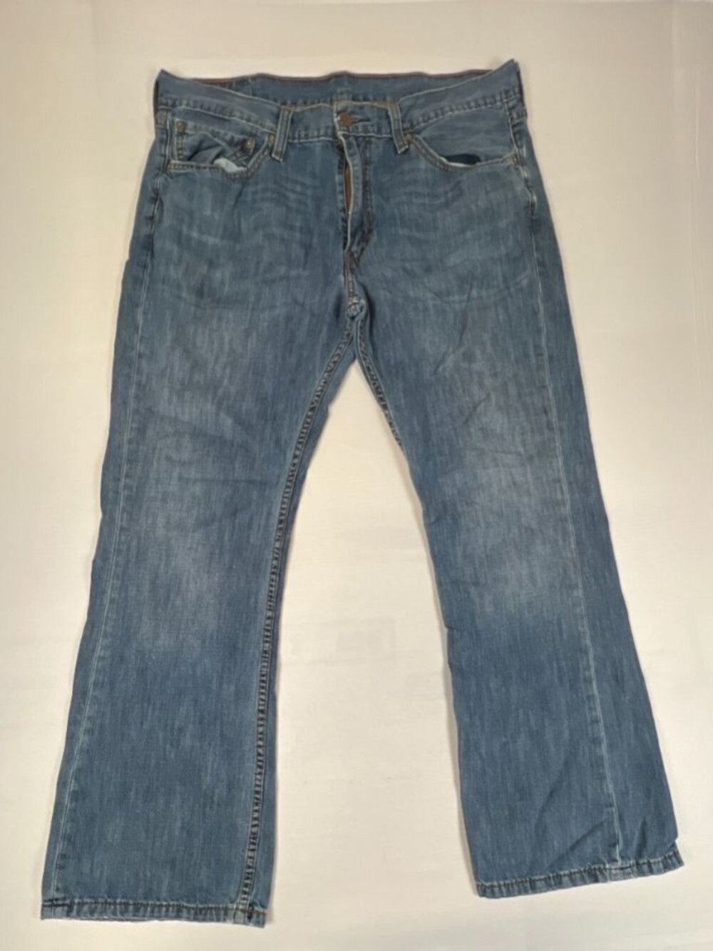 Levi's 527 Men Blue Slim Bootcut Jeans Size 36x30 Denim Pants